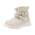 thumbnail image 1 of Baby Girl Boots, Stylish Short Boots for Older Girls, 1 of 7