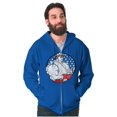 thumbnail image 3 of Street Fighter Vintage Video Game Men Big & Tall Zip Hoodie Brisco Brands 2X, 3 of 5