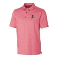 thumbnail image 2 of Men's Cutter & Buck Heather Cardinal Arkansas Razorbacks Forge Stretch Polo, 2 of 3