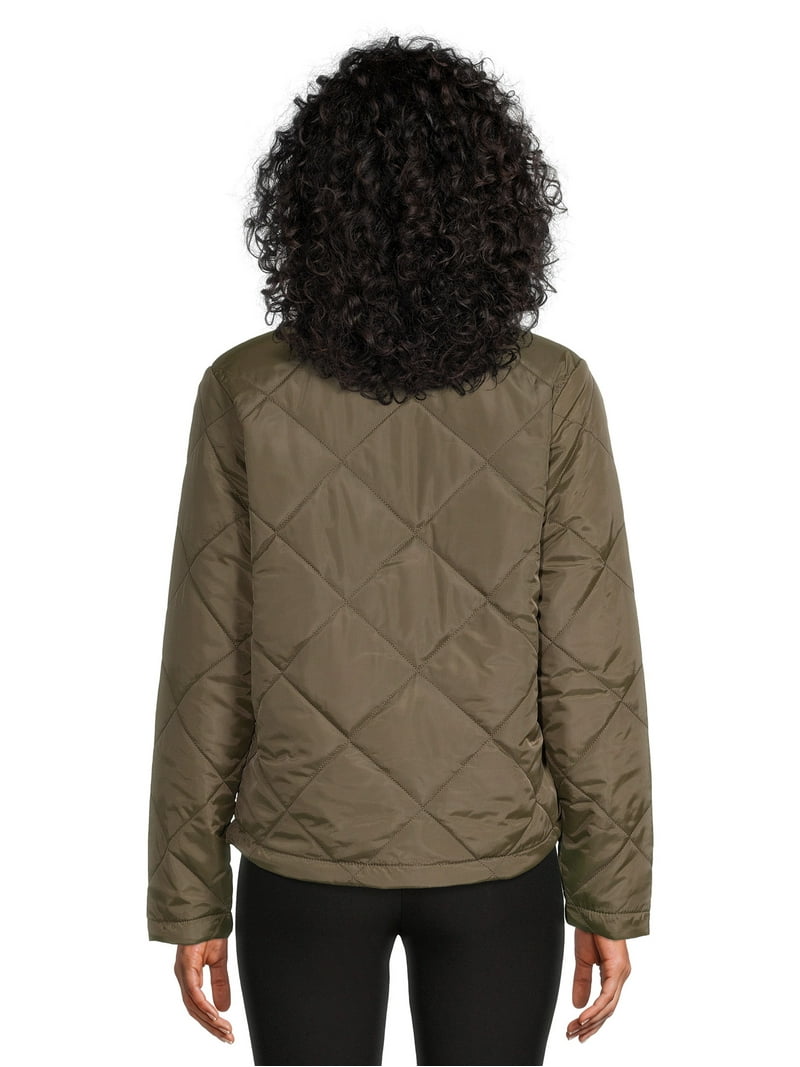 Genuine Dickies Women's Diamond Quilted Jacket - Walmart.com