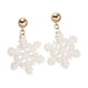 thumbnail image 1 of Pendientes navideños de moda, regalos de Navidad, joyas, animales, muñeco de nieve, oso polar. Copo de nieve, 1 of 9