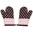 thumbnail image 1 of Silicone Oven Mitts, Extra Long Kitchen Oven Gloves, 1 of 5