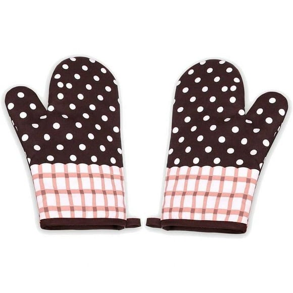 Silicone Oven Mitts, Extra Long Kitchen Oven Gloves