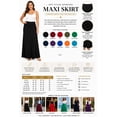 thumbnail image 6 of Women's Elegant High Waist Foldover Maxi Skirt, 6 of 6