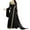 1 Black, variant on Renaissance Dress Women Costume Tudor Gown Luxury Costume Ethnic Festival Medieval Vintage Side Zipper Dress Courtwear Dress