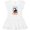 AA-White, variant on Inktastic Save the Rainforest Toucan Illustration Girls Toddler Dress