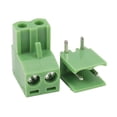 thumbnail image 3 of 10 pcs 5.08mm Pitch 2Pin Plug-in Screw PCB Terminal Block Connector Right Angle, 3 of 5