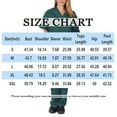 thumbnail image 3 of NAMTYQX Womens Scrub Sets Stretch Scrub Top & Jogger Pant Casual Floral with Pockets Short Sleeve V-Neck Sky Blue Size M, 3 of 4