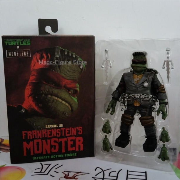 NECA-Anime Teenage Mutant Ninja Turtle Invisible Man Donatello MODELO DE figura de acción muñeca de juguete zhangyuxiang unisex