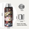 thumbnail image 7 of 20 Oz Pioneer Flower Coffee Tumbler Double Wall Insulated Stainless Steel Water Bottle | Metal Reusable Thermoses Flask with Cup Cap | Leak & Sweat Proof with Anti-Dust Lid, 7 of 7