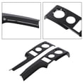 thumbnail image 2 of CROSSDESIGN Center Console Dashboard Panel Cover Trim Bezels Fit for Ford F150 2009-2014 Black, 2 of 9