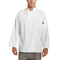 thumbnail image 4 of 2-PACK Chef Code Francesco Classic Chef Coat with Cloth Knot Buttons, 4 of 4