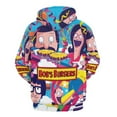 thumbnail image 3 of Bob's Burgers Hoodie 3D Print Pullover Hooded Long Sleeve Sweatshirts Tops Blouse with Pocket for Mens Womens, 3 of 7