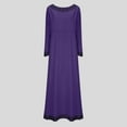 thumbnail image 2 of Kiplyki Fall Dresses for Women Slimming Round Neck Medieval Long Dresses, 2 of 4