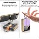 thumbnail image 4 of Case Compatible With Samsung Galaxy Z Flip 3 5g With Ring Strap, Hard Leather Protector, 4 of 5
