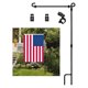 thumbnail image 1 of Outdoor Garden Flag Stands Sturdy Easy to Assembly Flag Stand for Outdoor Courtyard Decor, 1 of 3