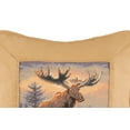 thumbnail image 2 of Northwoods Moose Needlepoint Pillow, 16" x 16", 2 of 4