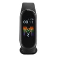 thumbnail image 2 of M5 Pulsera inteligente resistente al agua Pantalla táctil Cuenta de pasos Reloj con banda deportiva Negro, 2 of 5