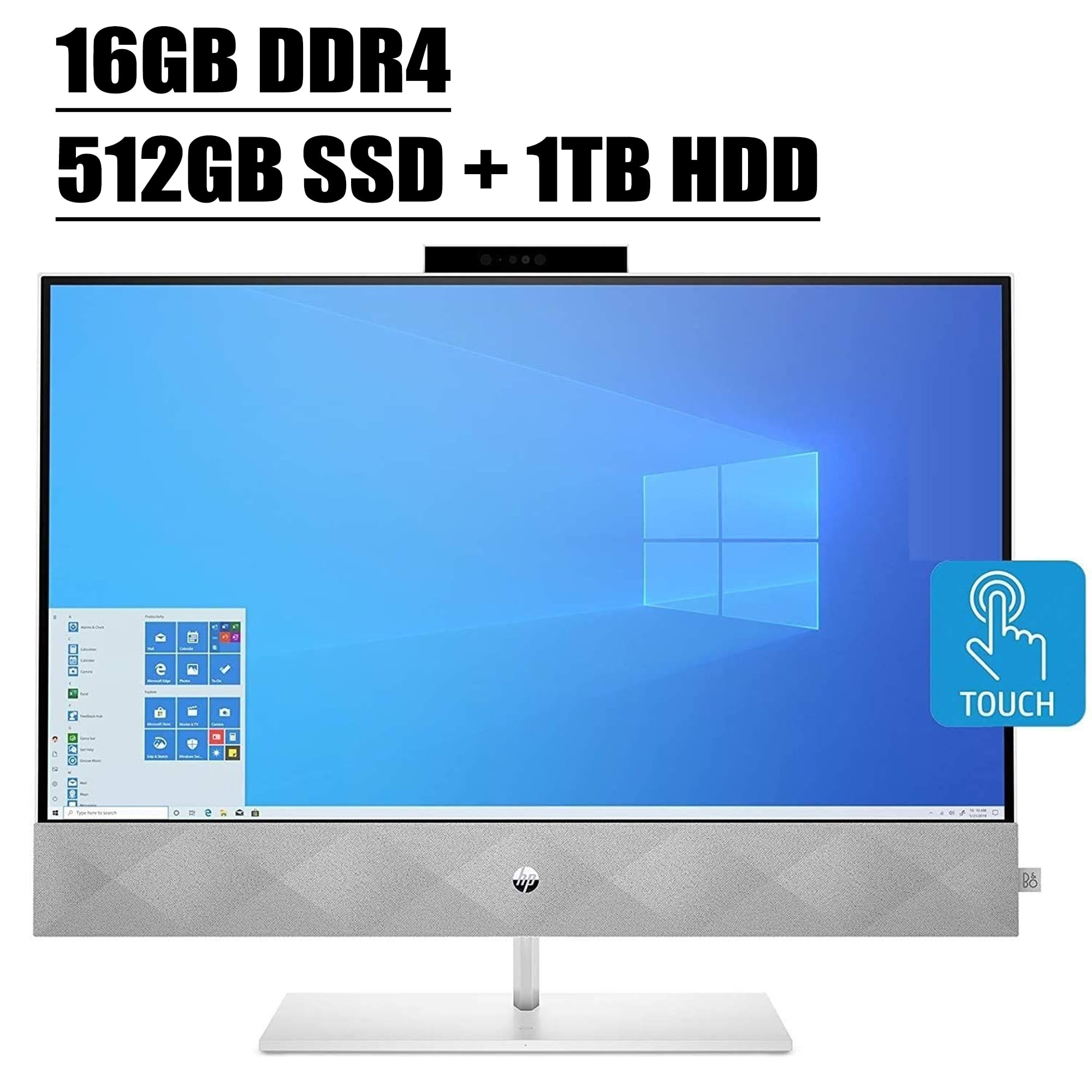 2021 Flagship HP Pavilion 24 AllinOne Desktop Computer 23.8" FHD IPS