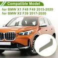 thumbnail image 3 of Front Passenger Side Rear Right Passenger Side Door Panel Handle Pull Trim Cover for BMW X1 F48 F49 2015-2020 No.51417937876 Beige ABS 1 Pc, 3 of 6