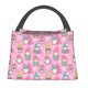 thumbnail image 1 of Fotbe pink Holiday Joy Bolsa Térmica Portátil con Estampado, Bolsa de Entrega de Alimentos Aislada, Bolsa Reutilizable de Gran Capacidad para Comidas y Supermercado, 1 of 6