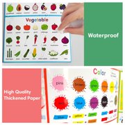 Basic English Vocabulary Guide Chart Large Words Building Poster Chart 28.7x21cm For Students Homeschooling