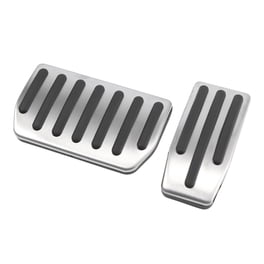 Seguridad Y Estilo En Cada Pisada: Par De Almohadillas Antideslizantes Para Pedal De Freno Y Acelerador – Universal Para Coche Automático
