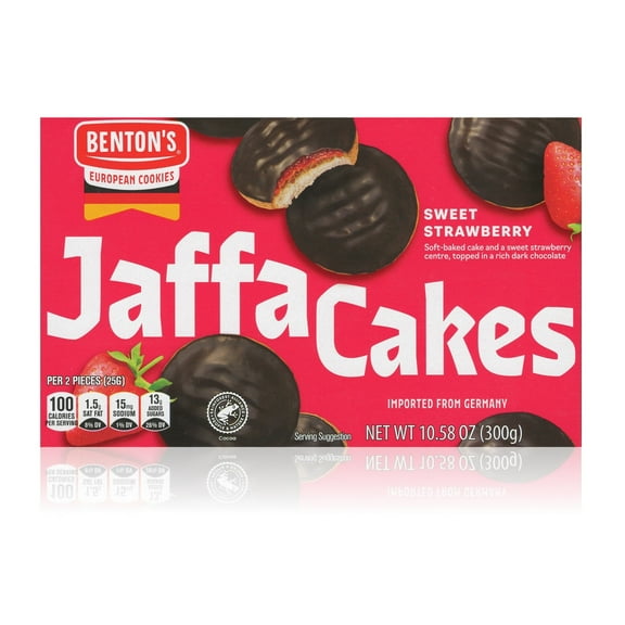 Benton’s Jaffa Cakes, (1 Box) (Sweet Strawberry)