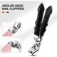 thumbnail image 4 of Cortaúñas Clipmaster Pro, Dotmalls Clipmaster Pro, Dotmalls Clipmaster Professional, Cortaúñas Dotmalls Clipmaster Pro, cortaúñas Cumulus con mango largo, cabezal ergonómico en ángulo, cortaúñas para, 4 of 7