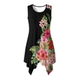 thumbnail image 5 of Uorisanigo Hawaiian Flower Couples' Outfits Husban and Wife Clothing Short Sleeve Shirt for Men Fashion Hawaiian Tops and Women's Tank Dress Flowy Beach Vacation Sundress, 5 of 7