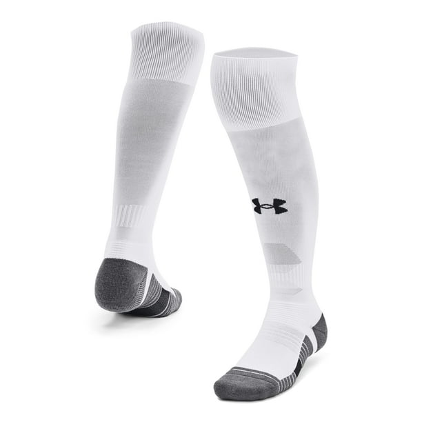 Calcetines Under Armour Magnetico para cubrir la pantorrilla, unisex, blancos, XL