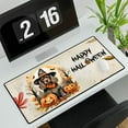 thumbnail image 3 of Happy Halloween Cocker Spaniel Witches Hat Pumpkin Carving Desk Mat Full Keyboard Mouse Pad Cockers Dog Lover Gifts Large Mousepad - 02019, 3 of 5
