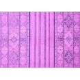 thumbnail image 1 of Ahgly Company Indoor Rectangle Abstract Purple Modern Area Rugs, 7' x 9', 1 of 4