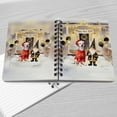 thumbnail image 4 of Happy New Year 2026 Dalmatian Santa Gnome Holiday Party Snow Spiral Bound Journal Dog Lover 5x7in Spiral Notebook - 13019, 4 of 5