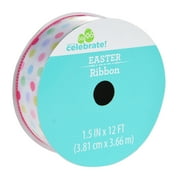 Way To Celebrate Decorative Ribbon, Polka Dots