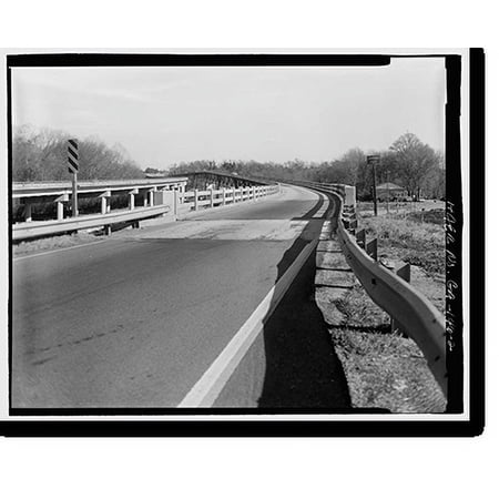 Historic Print, Sand Bar Ferry Bridge, Spanning Savannah River on State Highway 28, Augusta, Richmond County, GA - 2, 16" x 20"