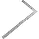 thumbnail image 1 of Escuadra de costura, escuadra de carpintero, escuadra de carpintero de metal, regla cuadrada de acero inoxidable, 150 × 300 mm, 2,0 mm de grosor, ángulo recto de 90 grados, regla de acero esquí esquí Gafas de esquí, 1 of 5
