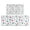 Pioneer Flower Floral-2, variant on Pioneer Flower Floral Print Pattern Kitchen Rugs Sets Of 2, Anti Fatigue Non Slip Washable Floor Mats for Kitchen Sink Laundry, 17X30 Inch 17X47 Inch