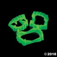 thumbnail image 1 of Glow-in-the-Dark Plastic Vampire Fangs - 72 Count, 1 of 4