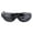 Black, variant on Dog Sunglasses - UV Protective Pet Goggles with Anti-Fog Lenses, Adjustable Strap for Medium to Large Dogs, Windproof & Shatterproof Eyewear for Outdoor Activities