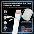 thumbnail image 2 of czcpp-Premium Poignées Hybrides de Golf (13 Pack) - Poignées de Club de Golf en Caoutchouc Haute Traction avec Retour de Retour Amélioré / Inclut 13 Poignées + 15 Bandes + 1 Aimant en Caoutchouc / Kit de Remplacement Tout-en-un pour Golf, 2 of 4