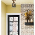 thumbnail image 3 of Innovations Lighting  Nouveau 2 Bell - 1 Light 5" Semi-Flush Mount Antique Copper/Plated Smoke, 3 of 5