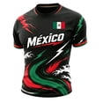 thumbnail image 5 of 2026 new Mexico Soccer Jersey Men Shirts Short Sleeve Casual Crewneck Pullover Summer Tops Soccer Shirt for Men Indoor Outdoor Activities Daily Wear, 5 of 5