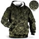 thumbnail image 4 of Sudadera con capucha con estampado 3D de camuflaje, águila, piel de serpiente, bandera estadounidense, para hombre, informal, de calle, de manga larga, 4 of 5