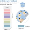 thumbnail image 4 of WarmHaven Expanding File Folders with 8 lables, Floral Printed Accordion Document Folder Organizer US Letter Size, 4 of 16