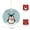 pattern-5, variant on Christmas Penguin Reindeer Santa Holiday Christmas Ornament Funny Xmas Reindeer Santa Penguin Personalized Christmas Ornament Round Keepsake Ornament Hanging Ornaments Home Decoration