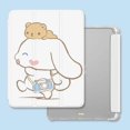 thumbnail image 1 of Kawaii Sanrio Hello Kitty Ipad Protective 2021 Anti-fall Three-Fold Cute Cartoon Protective Case Plus Pen Slot Toy Gift for Girl, 1 of 7