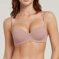 thumbnail image 2 of Women's One Fab Fit Underwire Bra Demi T Shirt Bra Convertible Bras For Women, 2 of 5