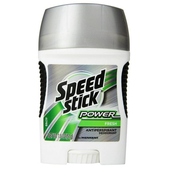 Speed Stick by Mennen Antiperspirant/Deodorant, Fresh Scent 1.8 oz Pack of 3