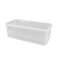 thumbnail image 2 of Dreamline BT17X3267C00 Crest 67" Free Standing Acrylic Soaking Tub - White, 2 of 6